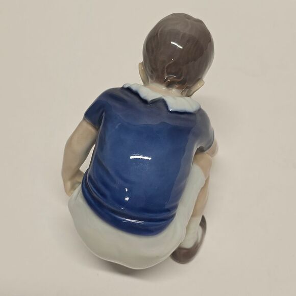 Bing & Grondahl Porcelain Figurine #1636 Dickie Boy B&G - Picture 7 of 9